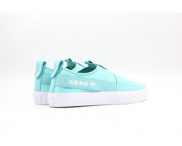 Schuhe Mint Grün & Weiß Adidas Originals Slip On Honey 2.0 H00854 Unisex