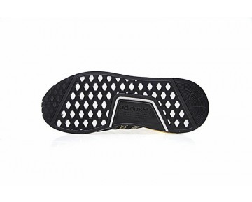 Schwarz & Gold Schuhe Unisex Versace X Adidas Nmd R_1 Boost Ba7250