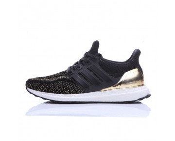 Unisex Adidas Ultra Boost X Continentalck Aq3301 Schuhe Schwarz Gold Plating