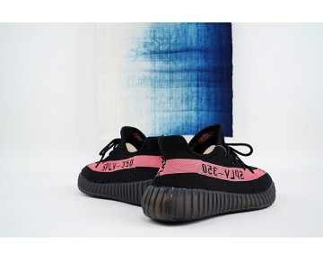 Unisex Schwarz & Rosa Schuhe Adidas Yeezy Boost V2 By9612