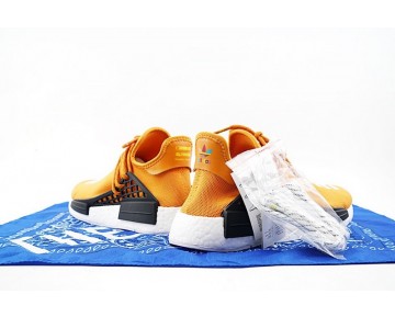 Pharrell Williams X Adidas Originals Nmd Human Race Bb3070 Orange Gelb Unisex Schuhe