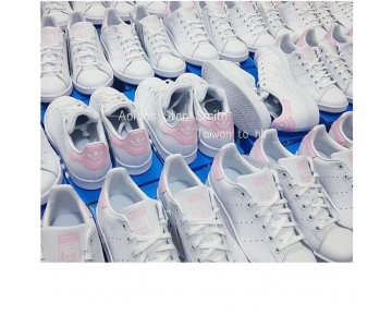 Schuhe Unisex Snake Weiß Rosa Adidas Stan Smith Ba9858