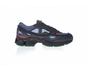 Midnight Marine & Rot & Grün Raf Simons X Adidas Consortium Ozweego 2 By9866 Unisex Schuhe