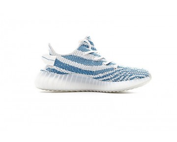 Unisex Schuhe Adidas Yeezy 350V2 Boost Weiß & Blau