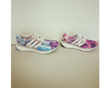 Schuhe Unisex Weiß / Zero Metallic / Cora Schwarz Adidas Running Energy Boost Esm B40901