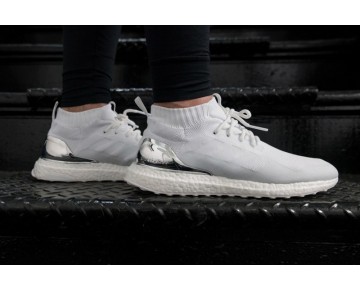 Weiß/Silber Schuhe Unisex Ronnie Fieg X Adidas Ultra Boost Mid By2591