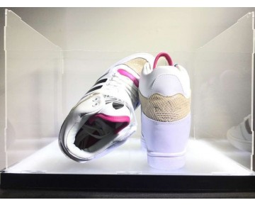 Unisex Schuhe Adidas Originals M Attitude Up B35324 Weiß & Licht Rosa