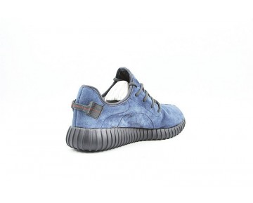 Purplish Blau/Schwarz Herren Schuhe Adidas Yeezy Boost 350 Leather Sneakersurplish Aq2661