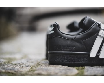 Adidas Stan Smith Strap X Raf Simons S75801 Schuhe Unisex Core Schwarz/Core Schwarz/Vintage Weiß