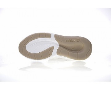 Schuhe Weiß & Braun Herren Adidas Tubular Rise By3555