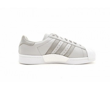 Schuhe Herren Adidas Superstar Boost Ash Grau