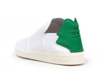 Schuhe Pharrell Williams X Adidas Elastic Slip On Aq4920 Unisex Weiß & Grün