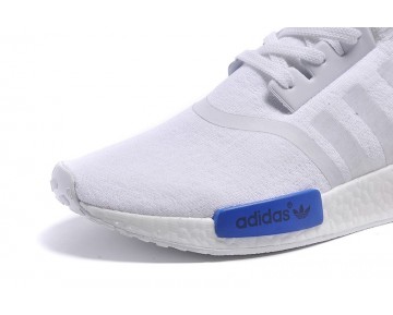 Adidas Originals Nmd Runner Primeknit & S79169 Weiß & Blau & Rot Schuhe Unisex