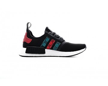 Schwarz & Weiß & Grün & Rot Schuhe Adidas Nmd Custom Bs7287 Unisex