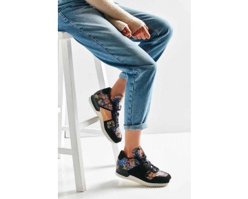 Adidas Originals Zx700 RemasteRot S82518 Schuhe Unisex Schwarz & Multicolors Flower