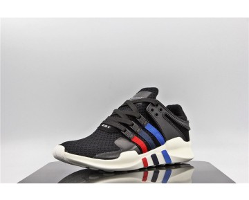 Unisex Schwarz & Blau & Rot Adidas Eqt Support Adv Primeknit S81499 Schuhe