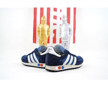 Schuhe Marine Blau & Weiß Herren Adidas Consortium La Trainer Og Aq4930