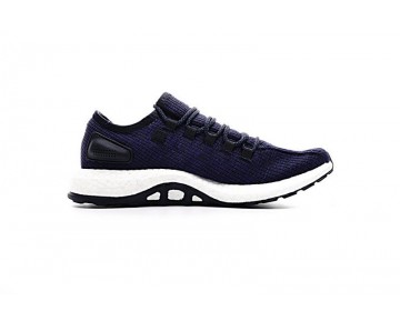 Herren Schuhe Tief Blau & Weiß Adidas Pure Boost Ltd Pure Ba8898