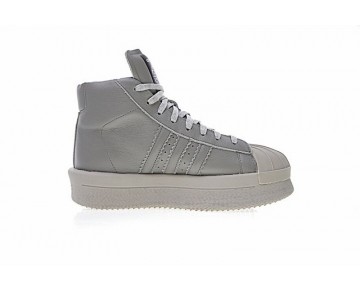 Ash Grau Unisex Adidas X Rick Owens Mastodon Pro Ba9763 Schuhe
