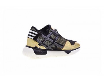 Unisex Y-3 Qasa Honja Low D66467 Colour Gold Schuhe