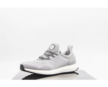 Herren Adidas Consortium Ultra Boost Uncaged Aq8253 Schuhe Silber & Schwarz
