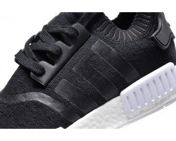 Unisex Adidas Nmd R1 Primeknit Ba8629 Core Schwarz & Weiß Schuhe