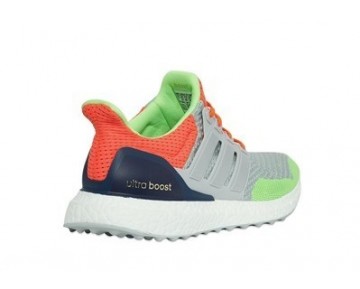 Schuhe Kolor X Adidas Ultra Boost Unisex Apple Grün & Orange Rot