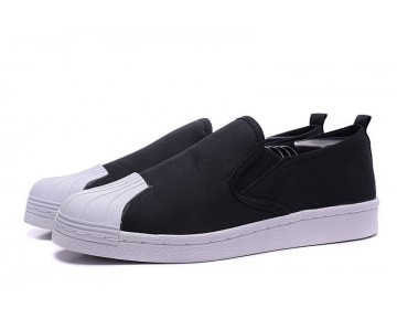 Schwarz Adidas Originals Superstar Slip On Unisex Schuhe