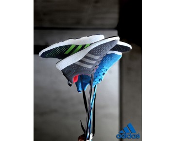Tief Blau/Grün Adidas Consortium Primeknit Pure Boost Schuhe Unisex