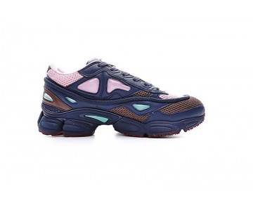 Midnight Marine & Khaki & Rosa Raf Simons X Adidas Consortium Ozweego 2 D66402 Schuhe Unisex