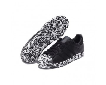 Schuhe Adidas Superstar Marble Aq4659 Unisex Schwarz