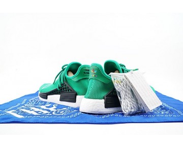 Schuhe Pharrell Williams X Adidas Originals Nmd Human Race Bb0620 Grün Unisex