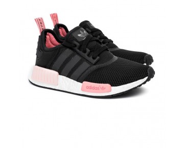 Unisex Schwarz & Rosa Schuhe Adidas Originals Nmd_R1 W S75234