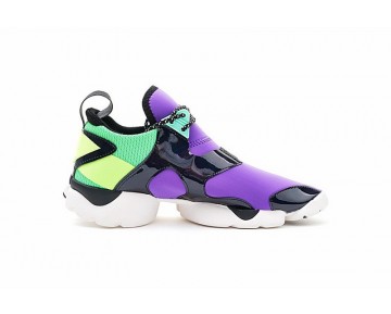 Purple & Fluorescent Grün Schuhe Unisex Yohji Yamamoto Y-3 Kohna Aq5522