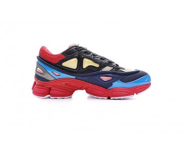 Schwarz & Rice Gelb & Rot Schuhe Raf Simons X Adidas Consortium Ozweego 2 B26077 Unisex