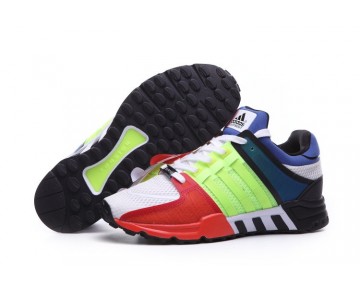 Unisex Adidas Eqt Running Support 93 Color Blocking S81483 Schuhe Rot & Grün & Blau