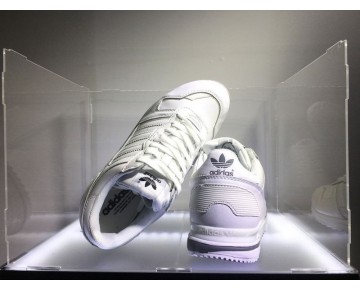 Weiß Adidas Originals Zx700 Leather G62110 Schuhe Unisex