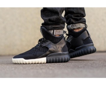 Schuhe Adidas Originals Tubular X Primeknit S81674 Schwarz & Weiß Unisex