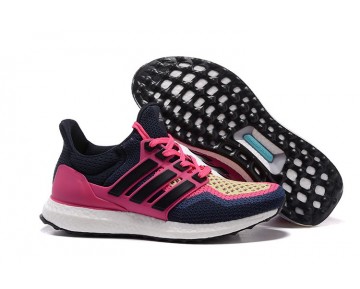 Adidas Ultra Boost Tief Blau Schwarz Rose Schuhe Unisex