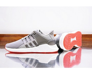 Silber & Rot & Weiß Schuhe Unisex Adidas Eqt Support Future Boost 93/17 Cq2393