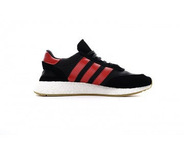 Schwarz & Rot Adidas Iniki Runner Boost S81010 Herren Schuhe