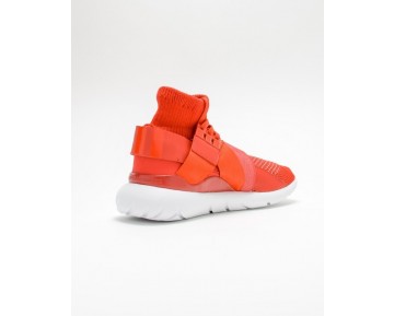 Schuhe Unisex Rot & Weiß Y-3 Qasa Elle Lace Knit Af6193