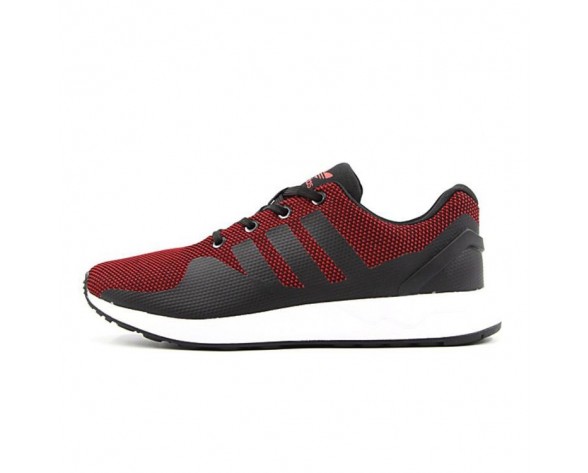Burgund Rot & Schwarz Unisex Schuhe Adidas Originals Zx Flux Adv Tech S76393