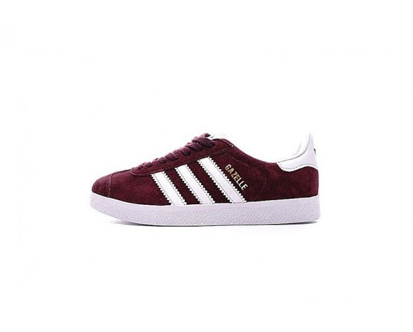 Unisex Schuhe Burgund Rot & Weiß Adidas Originals Gazelle Bb5255