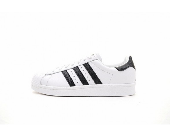 Schuhe Weiß & Schwarz Unisex Adidas Originals Superstar Boost Bz0202