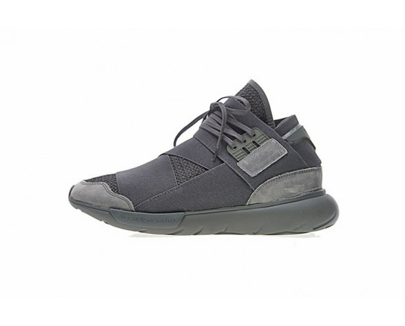 Adidas Y-3 Qasa High Cg3194 Schuhe Unisex Olive Grün & Schwarz