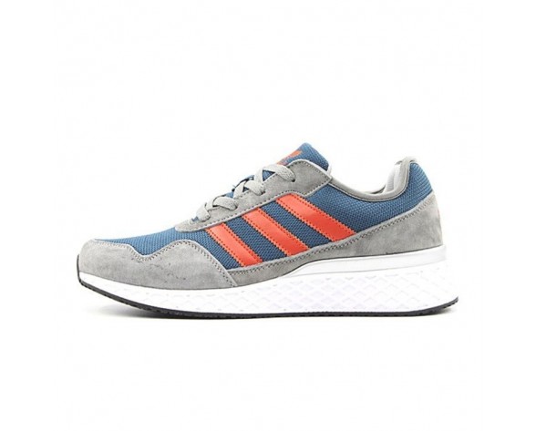 Schuhe Adidas Zx 450 S63894 Grau & Orange Rot Herren