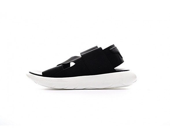 Adidas Y-3 Qasa Sandal S82166 Schwarz & Weiß Unisex