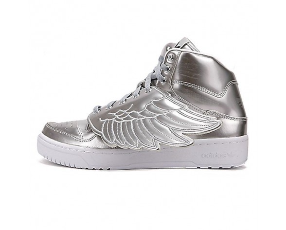 Adidas Originals X Jeremy Scott Wings S77798 Schuhe Unisex Metallic Silber