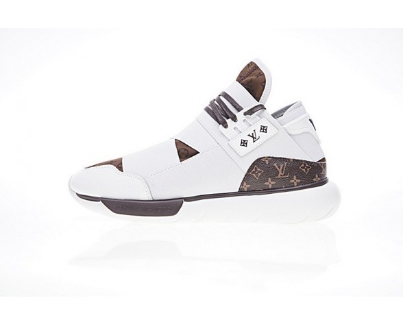 Weiß & Braun Schuhe Unisex L.V X Y-3 Qasa High